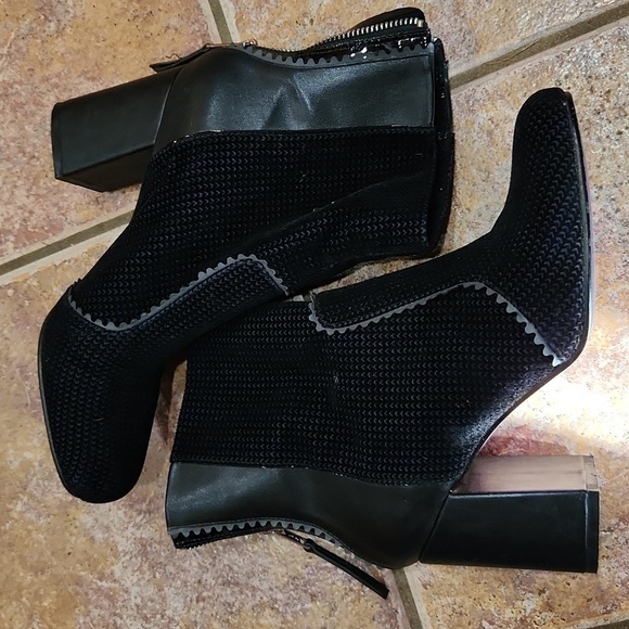 Poetic License Top that boots black women's size 39.5 EUC - Picture 1 of 9